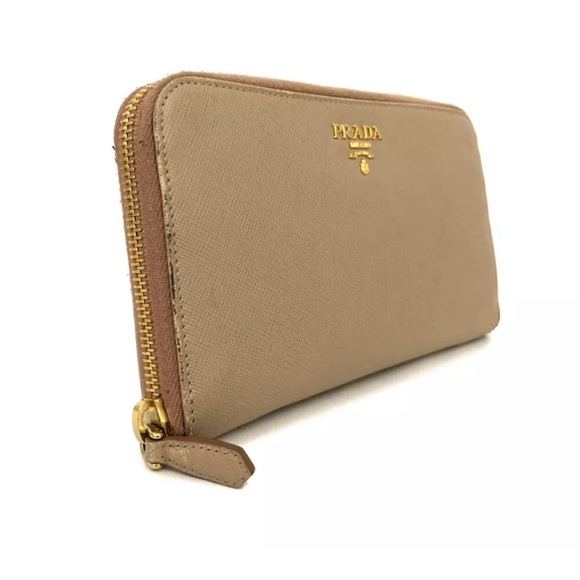🏆💎💯 Prada Saffiano Leather Zip Around Wallet - Picture 4 of 8
